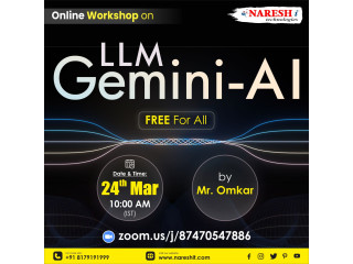 Free Online Workshop on Gemini AI Nareshit