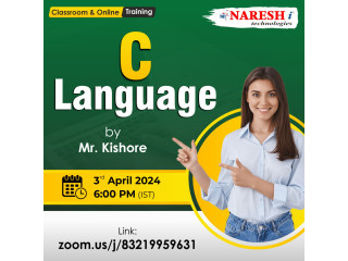 Best C Language Course Online Training Institute In Hyderabad 2024 | NareshIT