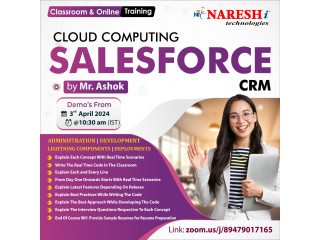 Best Salesforce Course Online Training Institute In Hyderabad 2024 | NareshIT