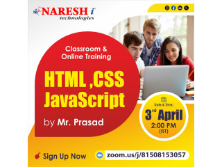 Best Html | CSS | JavaScript Online Training by Naresh IT