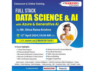 Best Full Stack Data Science and AI Online Training