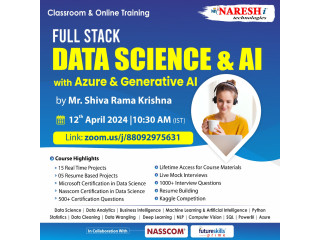 Best Data Science &  AI Course Online Training Institute In Hyderabad | NareshIT