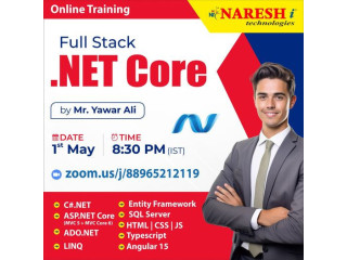 Top Full Stack .Net Core Online Training by Naresh IT