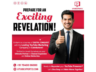Utubexpertz - YouTube Marketing company in Coimbatore