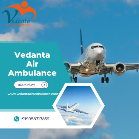 utilize-vedanta-air-ambulance-from-kolkata-with-superb-medical-setup-big-0