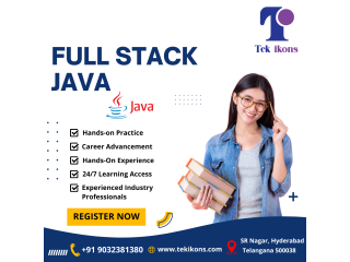 Best Full Stack Java Online Training Institute In Hyderabad | TekIkons