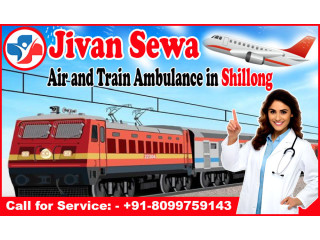 Book the Best Air and Train Ambulance in Shillong  Jiansewa