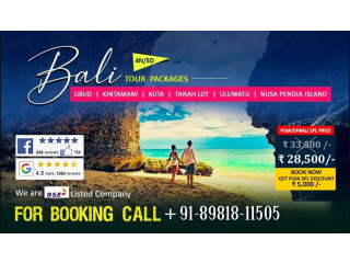 Adventure Awaits with Bali Tour Packages from Kolkata